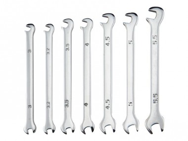 Schönwitz 12490 Mini Doppel Steckschlüssel Maulschlüsse 