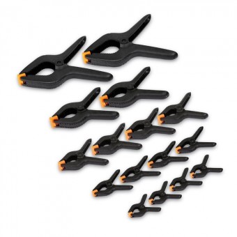 Schönwitz 13248 16-teiliges Montageklemmenset Klemmenso 