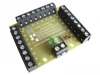 Schönwitz 50096 Stromverteiler MoBa Verteiler V1.2 Baus 