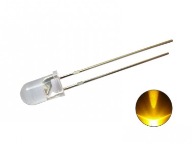 Schönwitz 50670 LED 5mm gelb Gehäuse klar 10.000mcd ext 