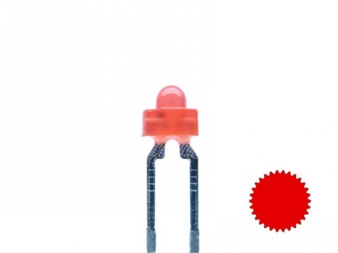 Schönwitz 50844 LED 1,8mm rot diffus blinkend 1,8Hz 