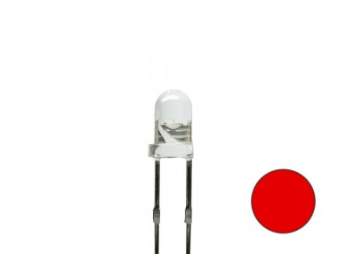 Schönwitz 50892 Standard LED 3mm klar rot 