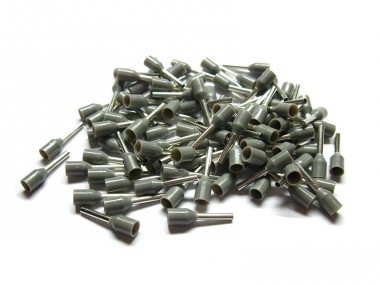 Schönwitz 50970 100 Aderendhülsen isoliert 0,75mm² N gr 