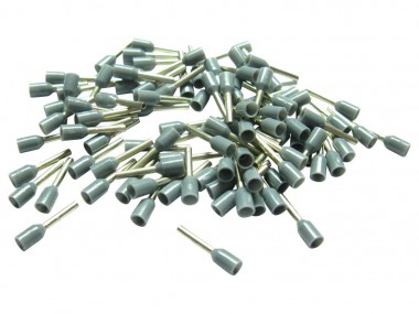 Schönwitz 50979 500 Aderendhülsen isoliert 0,14mm² N gr 