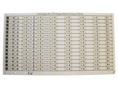 Schönwitz 50997 15 Stück Sparpack LED Waggonbeleuchtung 