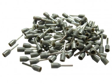 Schönwitz 51196 500 Aderendhülsen isoliert 0,75mm² N gr 