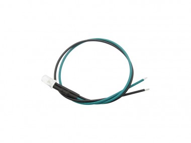 Schönwitz 51237 10 Stück LED 5mm klar mit Anschlusskabe 