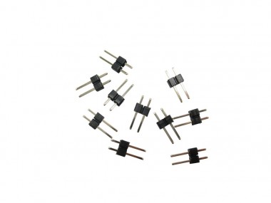 Schönwitz 51257 10 Stück Micro Stecker 2 polig Stiftlei 
