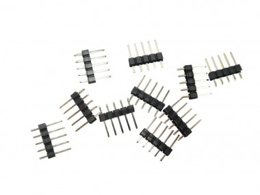 Schönwitz 51263 10 Stück Micro Stecker 5 polig Stiftlei 