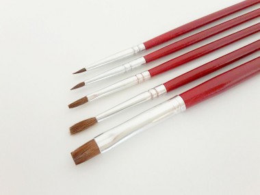 Schönwitz 52940 Chaves Pinselset 5 teilig Echthaar Größ 