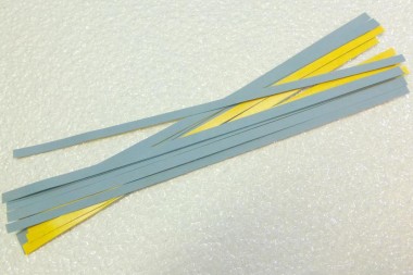 Lux 9308 Reinigungsstreifen Schmirgelleinen 20St. 