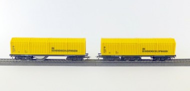 Lux 9633 Oberleitungsschleifwagen-Set 