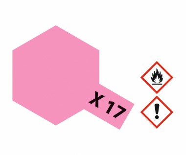 Tamiya 81017 X17 - Rosarot glänzend 23 ml 