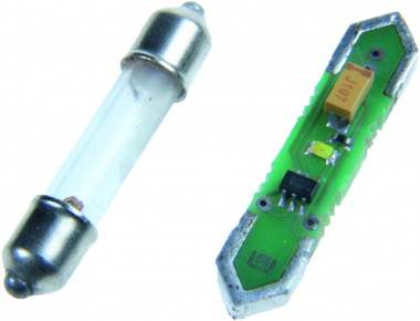 Uhlenbrock 29014 10 LED-Soffitten warmweiß 