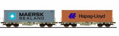 ESU 36604 AAE Containertragwagen-Set 2-tlg Ep.6 