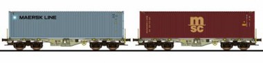 ESU 36605 AAE Containertragwagen-Set 2-tlg Ep.6 