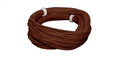 ESU 51948 Kabel 0.5mm/10m/braun 