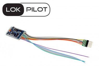 ESU 59616 LokPilot V5 DCC/MM/SX/M4 6-pin NEM651 