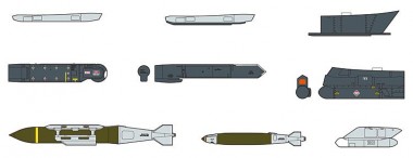 Hasegawa 635114 Aircraft Weapons IX 
