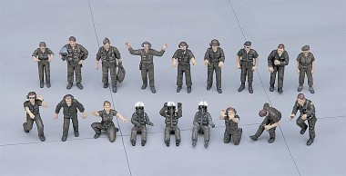 Hasegawa 636005 Moderne US-Army, Piloten und Crew 