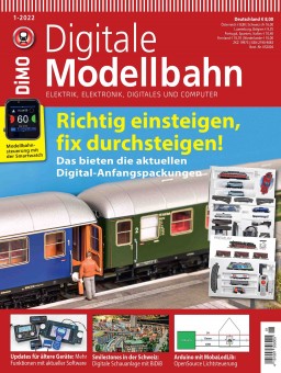Eisenbahn Journal 252201 Digitale Modellbahn 01/22 
