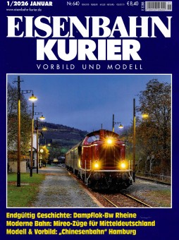 EK-Verlag 0126 Eisenbahn Kurier Januar 2026 