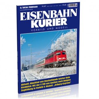 EK-Verlag 0226 Eisenbahn Kurier Februar 2026 