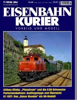 EK-Verlag 0726 Eisenbahn Kurier Juli 2026 
