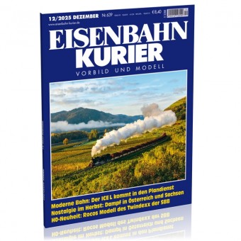 EK-Verlag 1225 Eisenbahn Kurier Dezember 2025 