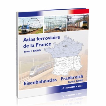 EK-Verlag 30012 Eisenbahnatlas Frankreich, Band 1 