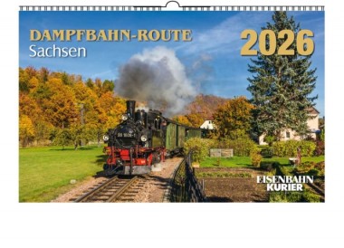 EK-Verlag 5962 Dampfbahn-Route Sachsen 2026 