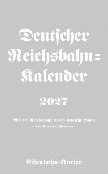 EK-Verlag 5972 Deutscher Reichsbahn-Kalender 2027 