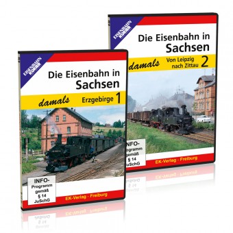 EK-Verlag 80064 Die Eisenbahn in Sachsen 1-2 