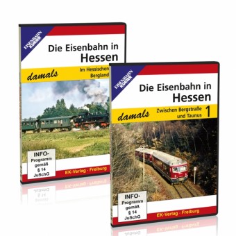 EK-Verlag 80149 DVD-Paket: Die Eisenbahn in Hessen 