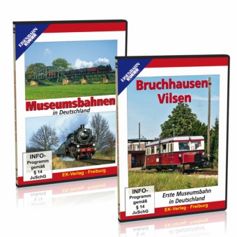 EK-Verlag 80199 Museumsbahnen im 2er Paket  