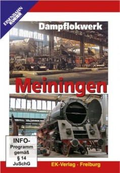 EK-Verlag 8269 Dampflokwerk Meiningen 