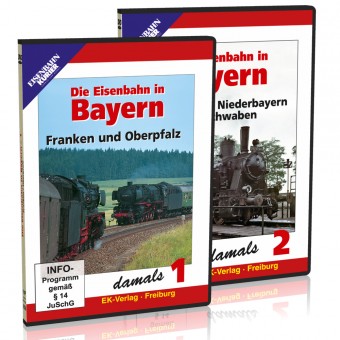 EK-Verlag 8328 Die Eisenbahn in Bayern damals - 1 & 2 