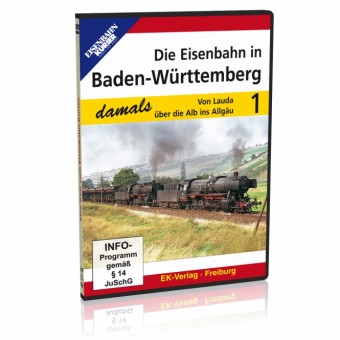 EK-Verlag 8354 Die Eisenbahn in Baden-Würrtemberg Teil1 