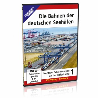 EK-Verlag 8432 DVD - Die Bahnen der deutschen Seehäfen 