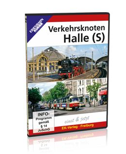 EK-Verlag 8437 DVD - Verkehrsknoten Halle (S) 