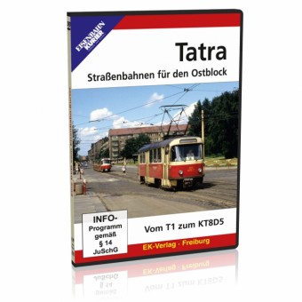 EK-Verlag 8444 DVD - Tatra - Straßenbahnen im Ostblock 