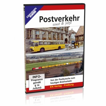 EK-Verlag 8445 DVD - Postverkehr - einst & jetzt 