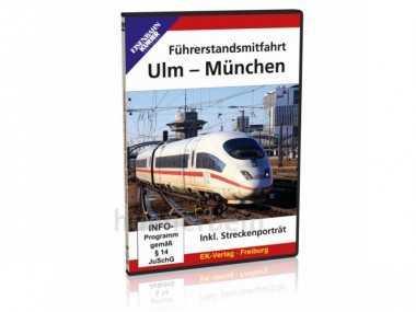 EK-Verlag 8449 Ulm - München Führerstandsmitfahrt 