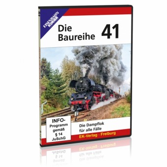 EK-Verlag 8458 DVD - Die Baureihe 41 