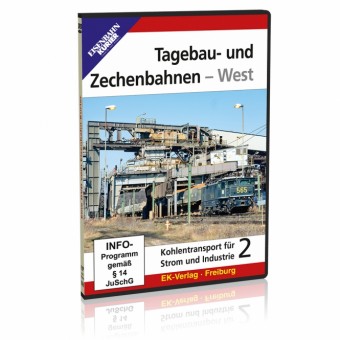 EK-Verlag 8470 DVD - Tagebau-und Zechenbahnen - West 