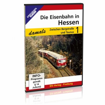 EK-Verlag 8476 DVD - Eisenbahn in Hessen-damals Teil 1 