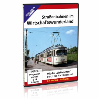 EK-Verlag 8486 DVD - Straßenbahnen im Wirtschaftswunder 