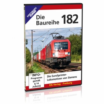 EK-Verlag 8618 DVD - Die Baureihe 182 