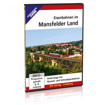 EK-Verlag 8633 DVD - Eisenbahnen im Mansfelder Land 