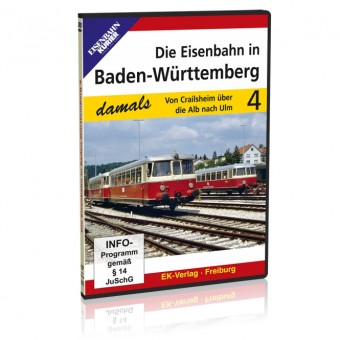 EK-Verlag 8652 Die Eisenbahn Baden-Württemberg Teil 4 